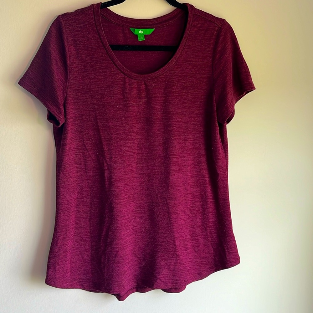 Maroon tshirt- size Medium